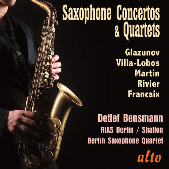 SAXOPHONE CONCERTOS & QUARTETS/ BERLIN SAXOPHONE QUARTET [색소폰 협주곡 & 사중주곡집 - 베를린 색소폰 콰텟]