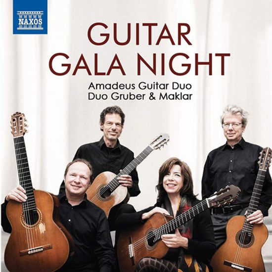 GUITAR GALA NIGHT/ AMADEUS GUITAR DUO, DUO GRUBER & MAKLAR [네 대의 기타를 위한 갈라 콘서트: 아마데우스 기타 듀오, 듀오 그루버 & 마클라]