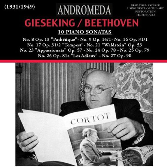 10 PIANO SONATAS/ WALTER GIESEKING