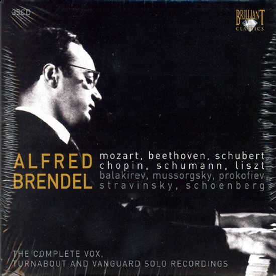 COMPLETE VOX TURNABOUT AND VANGUARD SOLO RECORDINGS [알프레드 브렌델 전집]