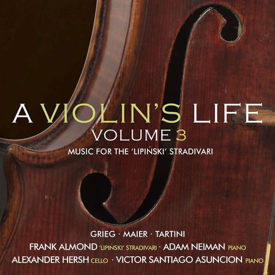 A VIOLIN`S LIFE VOL.3/ FRANK ALMOND, ALEXANDER HERSH [그리그, 마이어, 타르티니: 바이올린의 일생 3집 - 프랑크 아몬드, 알렉산더 허쉬]