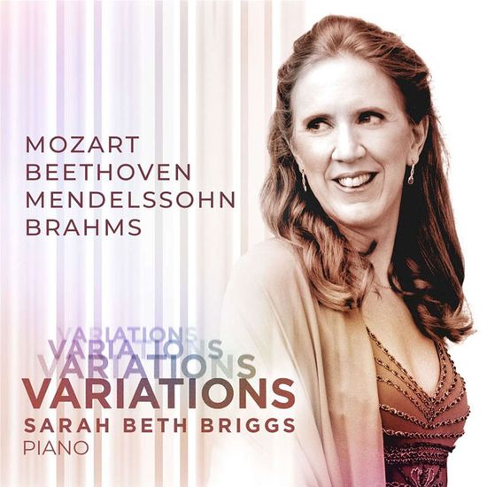 VARIATIONS/ SARAH BETH BRIGGS [모차르트, 베토벤, 브람스: 뒤포르 변주곡, 신이여 국왕을 보호하소서 외 - 사라 베스 브릭스]