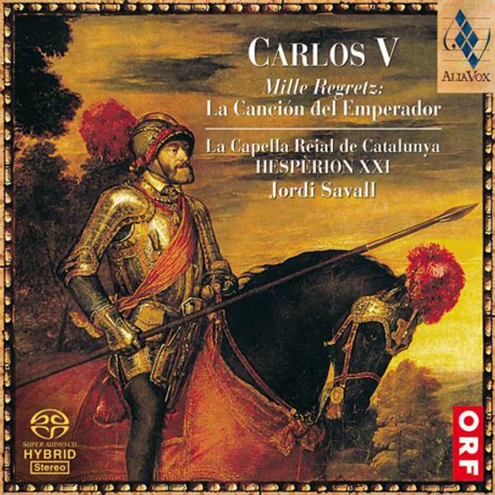 CARLOS 5 MILLE REGRETZ: LA CANCION DEL EMPERADOR/ JORDI SAVALL [SACD HYBRID] [카를로스 5세 시대의 음악]