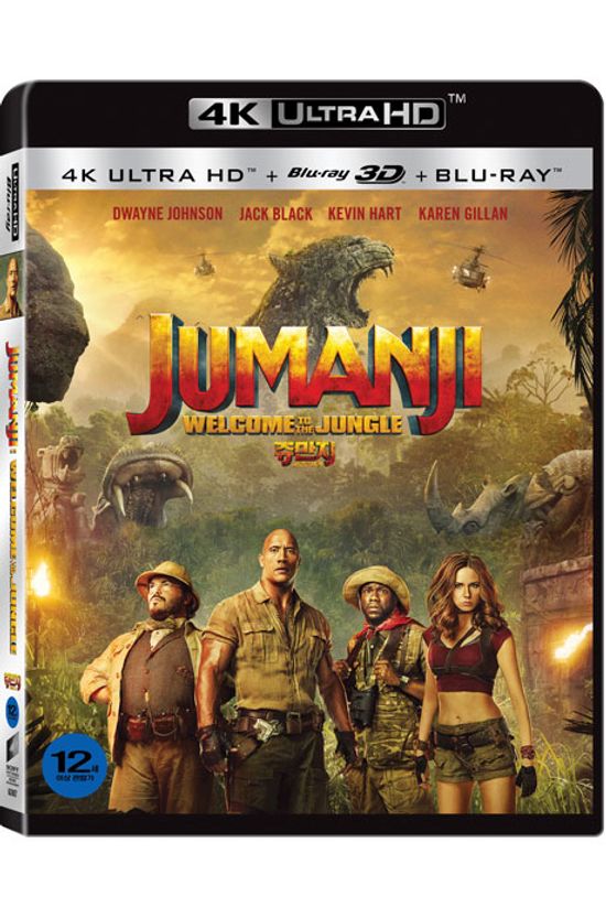 쥬만지: 새로운 세계 [4K UHD+BD] [JUMANJI: WELCOME TO THE JUNGLE]