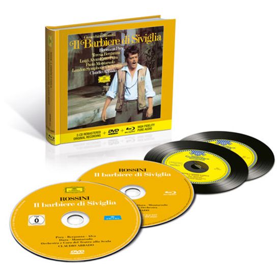 IL BARBIERE DI SIVIGLIA/ CLAUDIO ABBADO [2CD+DVD+BDA] [로시니: 세비야의 이발사 - 아바도]