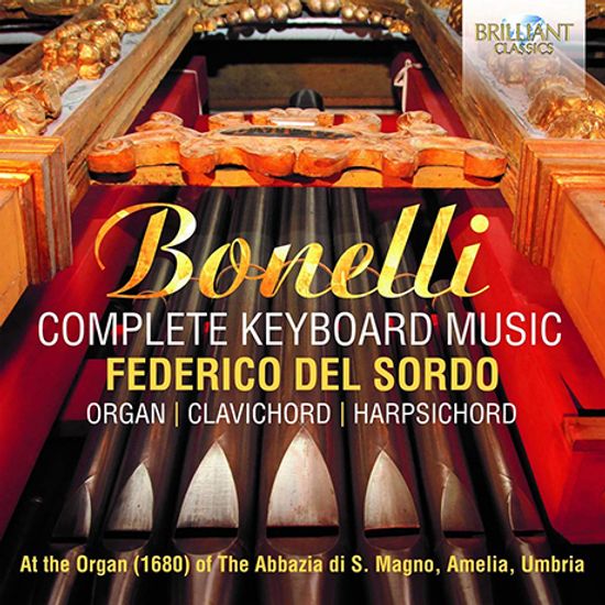 COMPLETE KEYBOARD MUSIC/ FEDERICO DEL SORDO [보넬리: 키보드 음악 전집 - 페데리코 델 소르도]