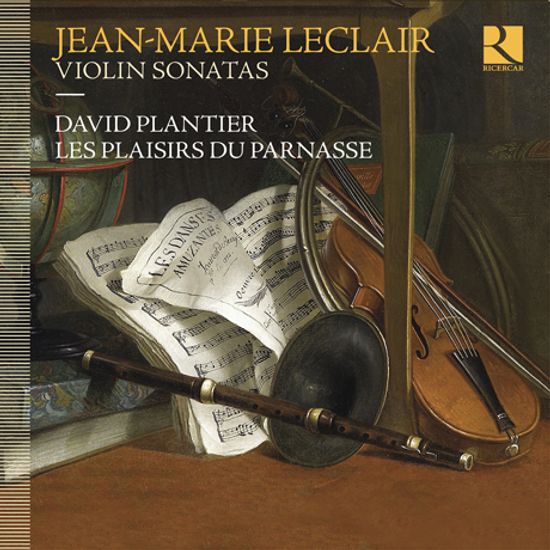 VIOLIN SONATAS/ LES PLAISIRS DU PARNASSE, DAVID PLANTIER [르클레르: 바이올린 소나타 - 다비드 플랑티에]