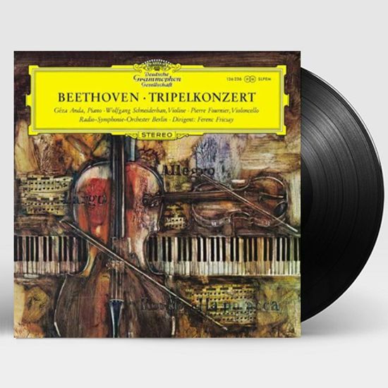 TRIPLE CONCERTO/ GEZA ANDA, WOLFGANG SCHNEIDERHAN, PIERRE FOURNIER, FERENC FRICSAY [베토벤: 삼중 협주곡 - 안다, 슈나이더한, 푸르니에, 프리차이] [LP]