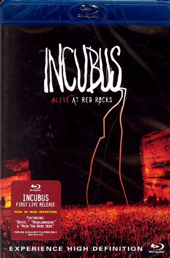인큐버스 레드 락스 라이브 [INCUBUS ALIVE AT RED ROCKS] [블루레이 전용플레이어 사용]