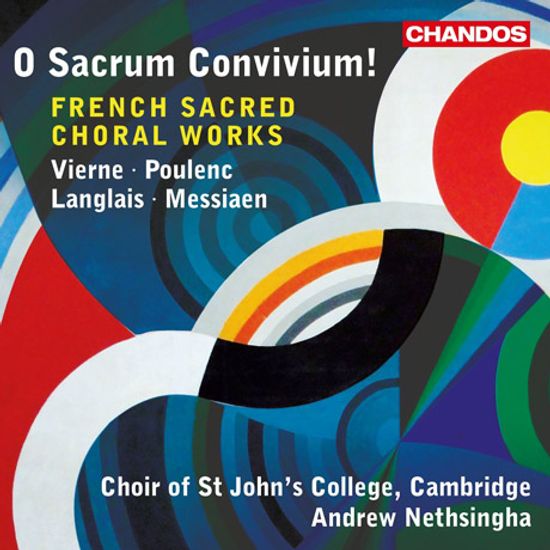 O SACRUM CONVIVIUM: FRENCH SACRED CHORAL WORKS/ ANDREW NETHSINGHA [프랑스 종교 합창곡집]
