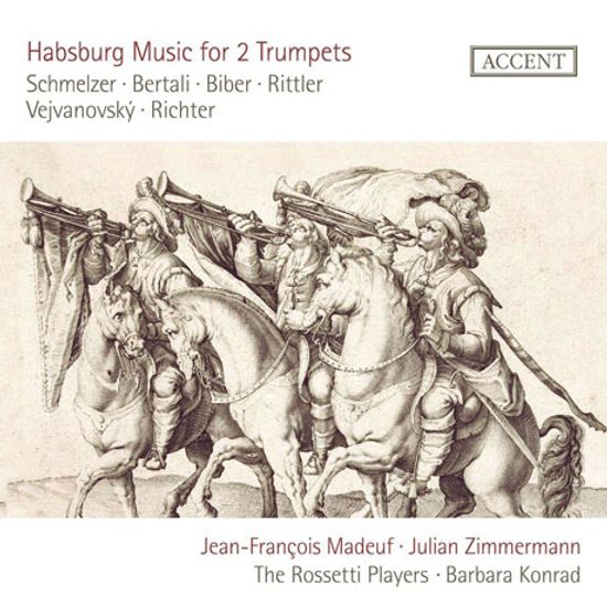 HABSBURG MUSIC FOR 2 TRUMPETS/ JEAN-FRANCOIS MADEUF, JULIAN ZIMMERMANN [두 대의 트럼펫을 위한 합스부르크 제국의 음악 - 장 프랑수아 마되프, 율리안 침머만]