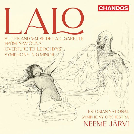 OVERTURE, NAMOUDA, SYMPHONY IN G MINOR/ NEEME JARVI [랄로: 이스의 왕 서곡, 발레음악 나무나 모음곡, 프랑스 교향곡 - 네메 야르비]