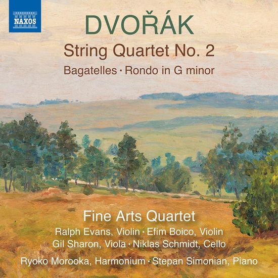 STRING QUARTET NO.2, BAGATELLES, RONDO/ FINE ARTS QUARTET [드보르작: 바카텔, 현악사중주 2번, 론도 G단조 - 파인 아츠 사중주단]