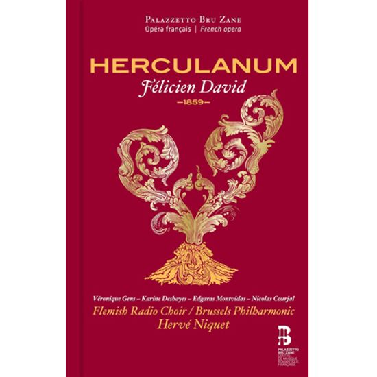 HERCULANUM/ HERVE NIQUET [펠리시앙 다비드: 오페라 <헤르쿨라눔>] [하드커버북] [한정반]