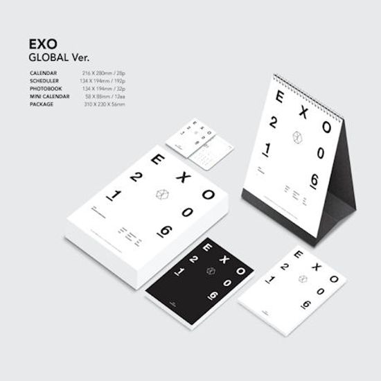 EXO G 2016 SEASONS GREETINGS: GLOBAL