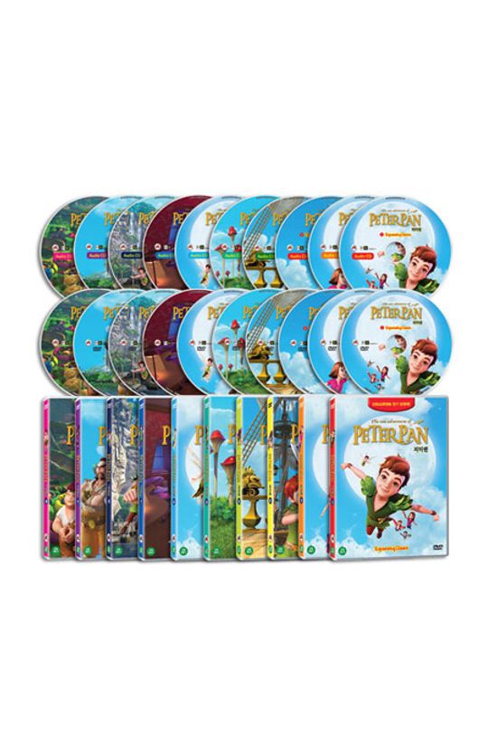 피터팬 20종세트 [10DVD+10CD] [THE NEW ADVENTURES OF PETERPAN]