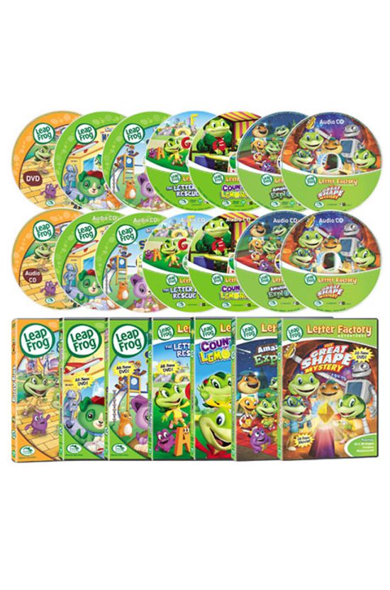 뉴 립프로그 2집 14종세트 [7DVD+7CD] [NEW LEAP FROG]