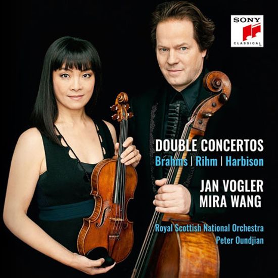 DOUBLE CONCERTOS/ JAN VOGLER, MIRA WANG [브람스, 림, 하비슨: 이중 협주곡집 - 얀 포글러, 미라 왕]