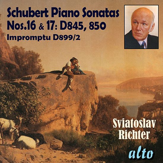 PIANO SONATA NOS.16 & 17, IMPROMPTU/ SVIATOSLAV RICHTER [슈베르트: 피아노 소나타 16, 17번 - 스비아토슬라브 리히터]