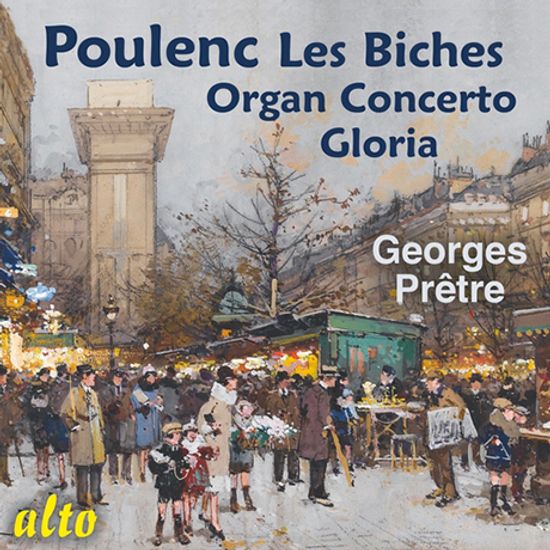 LES BICHES, ORGAN CONCERTO, GLORIA/ GEORGES PRETRE [풀랑크: 암사슴, 오르간 협주곡 - 조르주 프레트르]