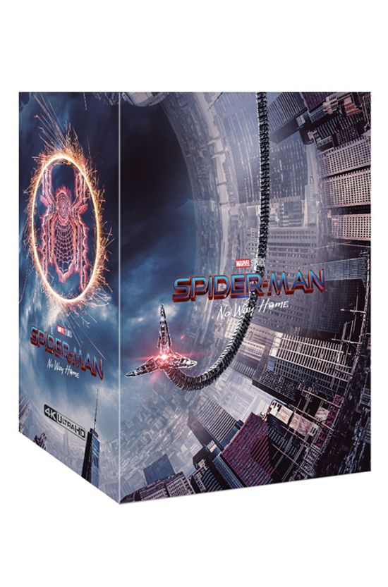 스파이더맨: 노 웨이 홈 4K UHD+BD [ONE CLICK BOX 스틸북 한정판] [SPIDER-MAN: NO WAY HOME]