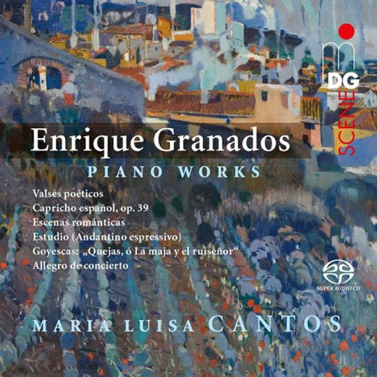 PIANO WORKS/ MARIA LUISA CNATOS [SACD HYBRID] [그라나도스: 피아노 작품집 - 마리아 루이자 칸토스]