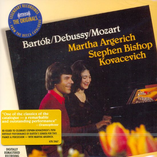 SONATA FOR 2 PIANOS & PERCUSSION, EN BLANC ET NOIR/ MARTHA ARGERICH, STEPHEN KOVACEVICH [THE ORIGINALS]