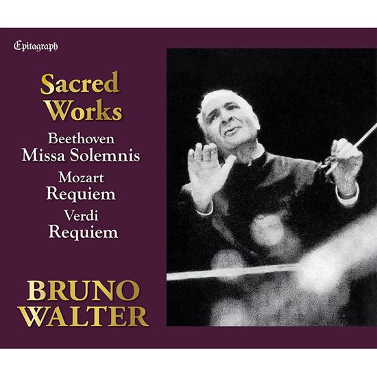 SACRED WORKS/ BRUNO WALTER [UHQCD] [브루노 발터: 종교작품집 - 베토벤: 미사 솔렘니스, 모차르트 & 베르디: 레퀴엠]