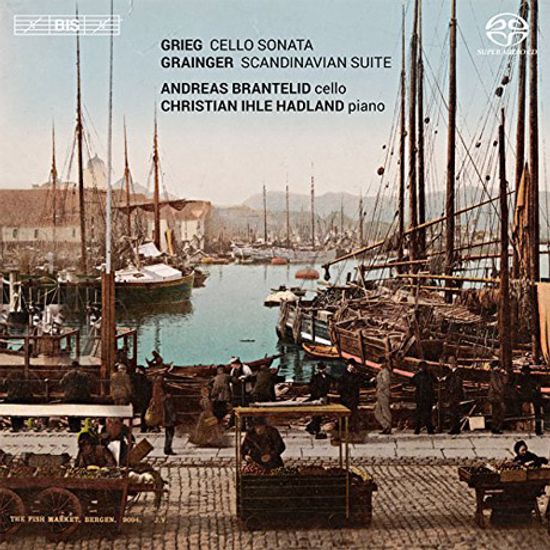 CELLO SONATA & SCANDINAVIAN SUITE/ ANDREAS BRANTELID [SACD HYBRID] [그리그: 첼로 소나타 & 그레인저: 스칸디나비아 모음곡]