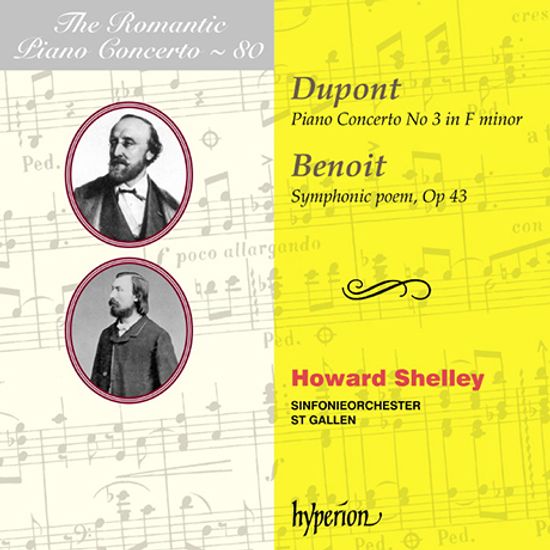 PIANO CONCERTO NO.3 & SYMPHONIC POEM OP.43/ HOWARD SHELLEY [낭만주의 피아노 협주곡 시리즈 80: 듀퐁 & 브누아 - 하워드 셸리]