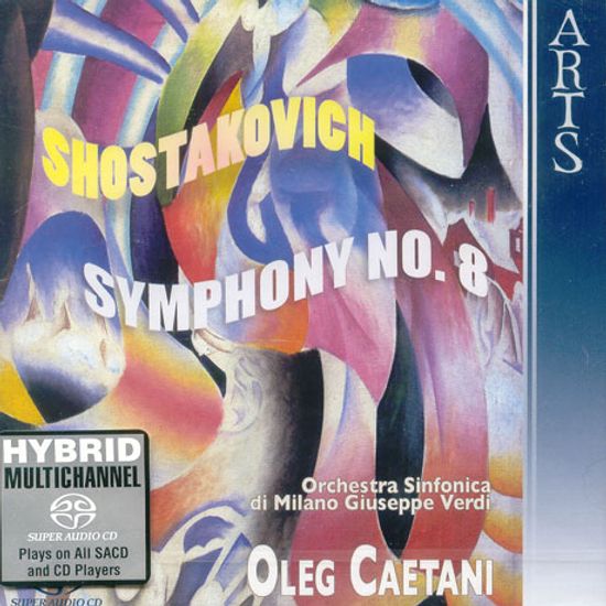SYMPHONY NO.8/ OLEG CAETANI [SACD HYBRID]