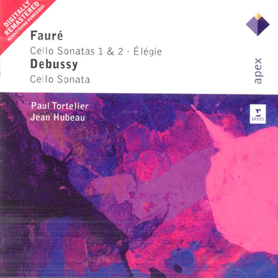 CELLO SONATAS 1 & 2/ PAUL TORTELIER/ JEAN HUBEAU