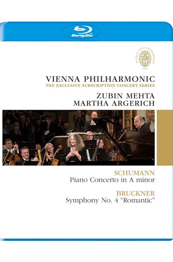 THE EXCLUSIVE SUBSCRIPTION CONCERT SERIES/ VIENNA PHILHARMINIC, MEHTA, MARTHA ARGERICH [주빈 메타와 마르타 아르헤리치의 슈만, 브루크너 - 빈 필하모닉 오케스트라
]