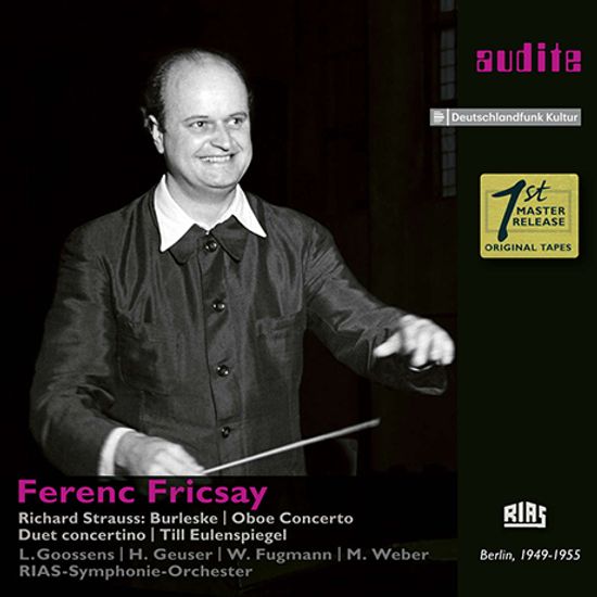 BURLESKE, OBOE CONCERT, DUET CONCERTINO & TILL EULENSPIEGEL/ FERENC FRICSAY [리하르트 슈트라우스: 관현악집 - 프리차이]
