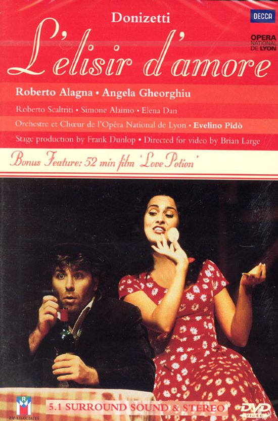 L`ELISIR D`AMORE/ ANGELA GHEORGHIU, ROBERTO ALAGNA