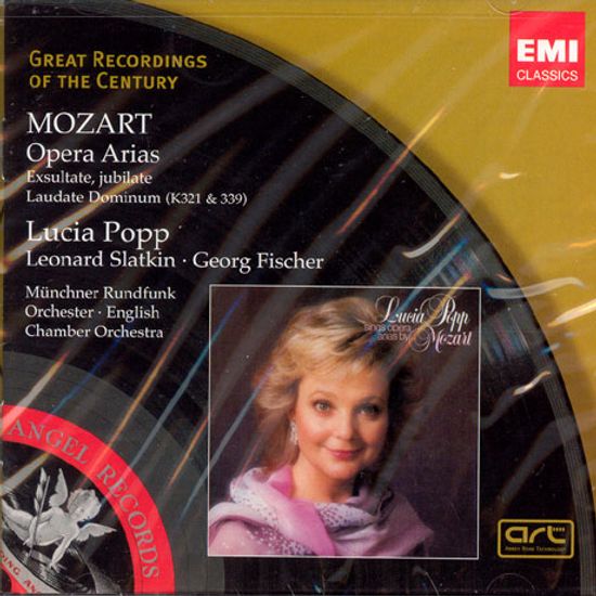 OPERA ARIAS/ LUCIA POPP [GREAT RECORDINGS OF THE CENTURY]