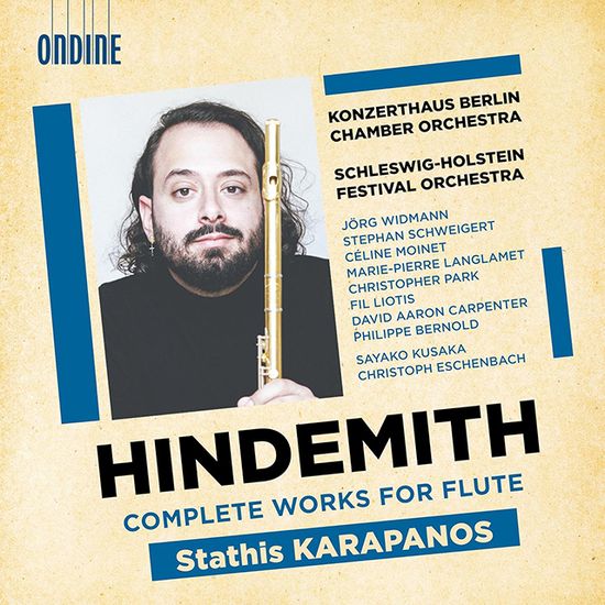 COMPLETE WORKS FOR FLUTE/ STATHIS KARAPANOS [힌데미트: 플루트 음악 전곡 - 스타티스 카라파노스]