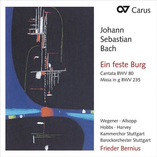 EIN FESTE BURG, CANTATA BWV 80 & MISSA IN G BWV 235/ FRIEDER BERNIUS [바흐: 칸타타 80번 <내 주는 강한 성이오>, 미사 브레비스 G단조 - 프리더 베르니우스]