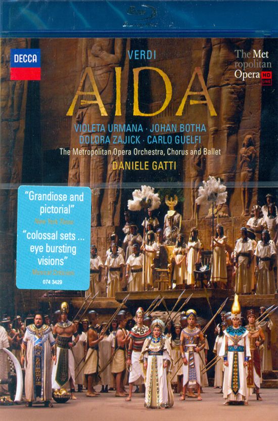 AIDA/ DANIELE GATTI [베르디: 아이다] [블루레이 전용플레이어 사용]