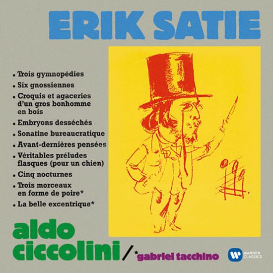 WORKS FOR PIANO/ ALDO CICCOLINI [ORIGINAL JACKET] [사티: 피아노 작품집]