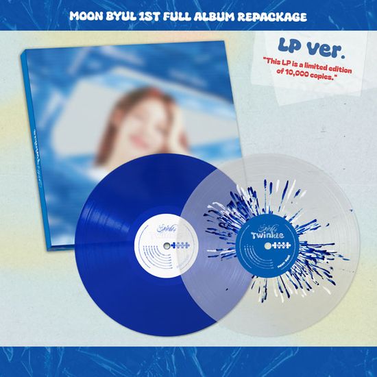 STARLIT OF TWINKLE [정규 1집] [리패키지] [BLUE&WHITE LP] [한정반]