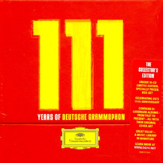 DG 111: YEARS OF DEUTSCHE GRAMMOPHON [도이치 그라모폰 111주년 기념반: 콜렉터스 에디션]
