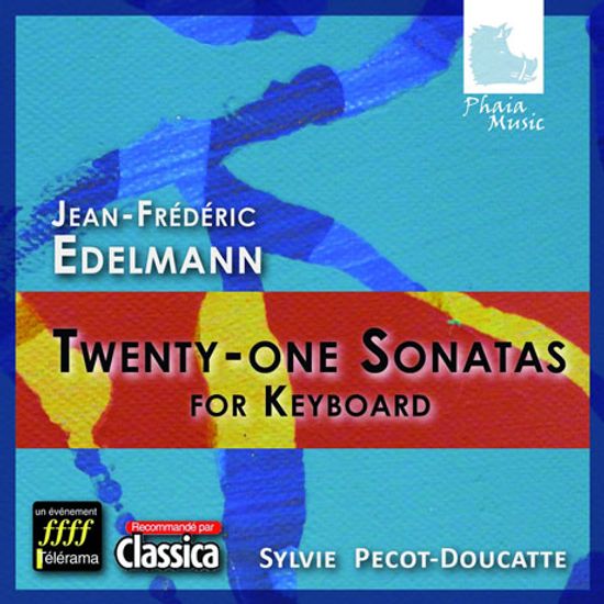 21 SONATAS FOR KEYBOARD/ SYLVIE PECOT-DOUCATTE [에델만: 21곡의 건반 소나타]