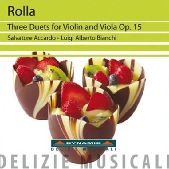THREE DUETS FOR VIOLIN AND VIOLA OP.15/ SALVATORE ACCARDO, LUIGI ALBERTO BIANCHI