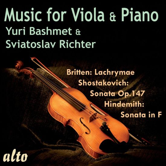 MUSIC FOR VIOLA & PIANO/ YURI BASHMET, SVIATOSLAV RICHTER