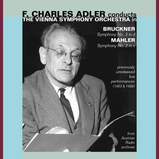 SYMPHONY NO.3 & 2/ F. CHARLES ADLER