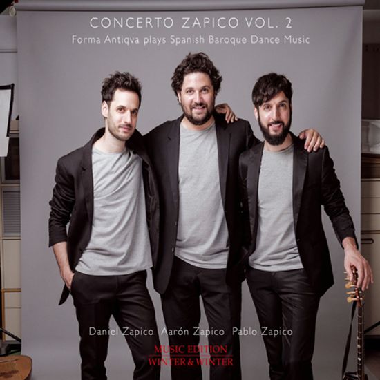 CONCERTO ZAPICO VOL.2: PLAYS SPANISH BAROQUE DANCE MUSIC [콘체르토 자피코: 바로크 춤곡의 세계 2집 - 포르마 안티쿠아]