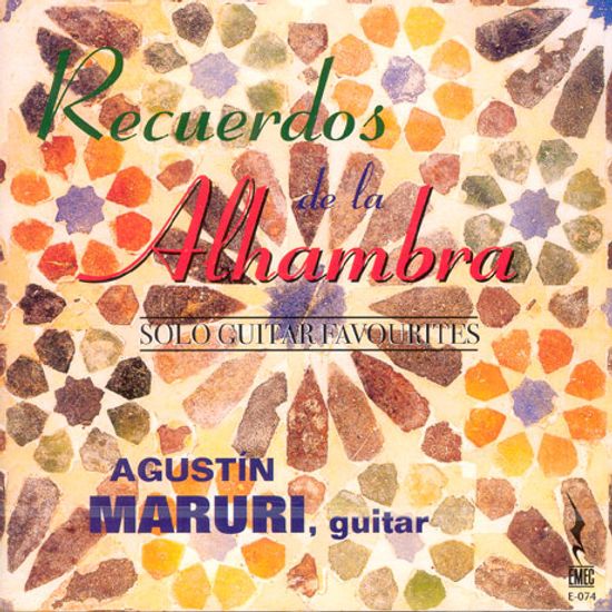RECUERDOS DE LA ALHAMBRA/ SOLO GUITAR FAVOURITES [알함브라 궁전의 추억(독주 기타 애주곡집)]