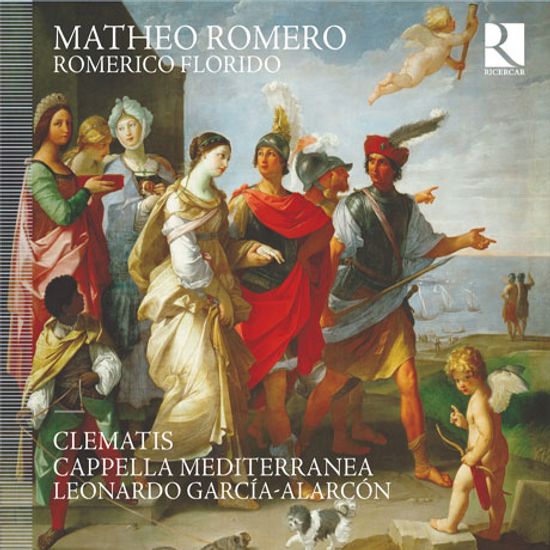 ROMERICO FLORIDO/ CLEMATIS, LEONARDO GARCIA-ALARCON [로메로: 세속적 성악작품집 - 클레마티스 앙상블, 알라르콘]