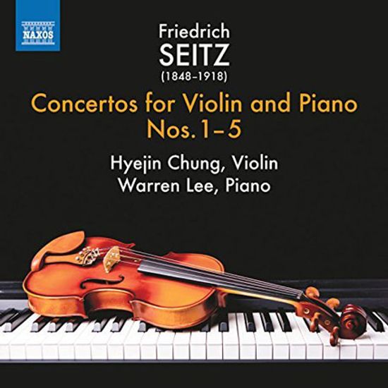 CONCERTOS FOR VIOLIN AND PIANO NOS.1-5/ HYEJIN CHUNG, WARREN LEE [자이츠: 바이올린과 피아노를 위한 협주곡 1~5번 - 정혜진]